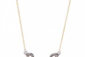 Rose Pierre Triton Pendant Necklace