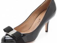 Salvatore Ferragamo Carla Round Toe Pumps