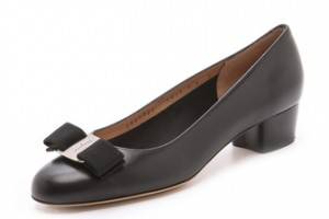 Salvatore Ferragamo Vara Low Heel Pumps