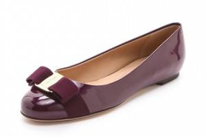 Salvatore Ferragamo Varina Classic Patent Flats