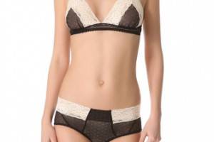 Samantha Chang Lingerie Meet Me at Midnight Triangle Bralette