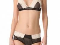 Samantha Chang Lingerie Meet Me at Midnight Triangle Bralette