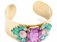 Sandy Hyun Jeweled Cuff Bracelet