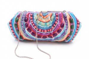 Santi Purple Stones Clutch