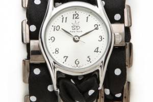 Sara Designs Polka Dot Wrap Watch