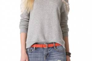 sass & bide The Fortified Embellished Sweatshirt