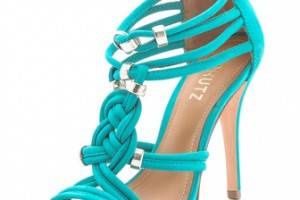 Schutz India Braided Suede Sandals