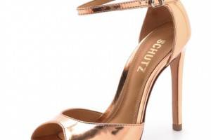 Schutz Shen Metallic Sandals