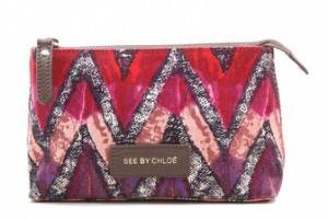 See by Chloe Agathe Printed Cosmetic Pouch