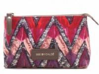 See by Chloe Agathe Printed Cosmetic Pouch