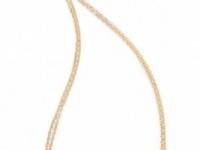 serefina Delicate Double Chain Necklace