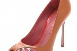 Sergio Rossi Cinderella Patent Pumps