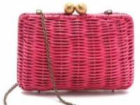 Serpui Marie Pic Nic Wicker Minaudiere