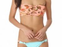 Seventh Wonderland Serenade Knot Bandeau Bikini