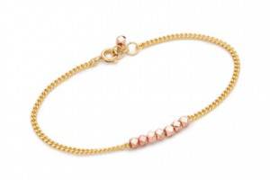 Shashi Nugget Chain Bracelet