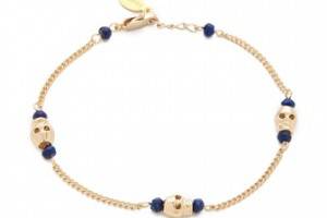 Shashi Skull Chain Bracelet