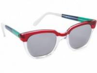 Sheriff&amp;Cherry Colorblock Sunglasses