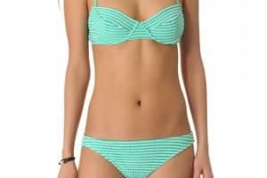 Shoshanna Adelaide Crochet Bikini Top