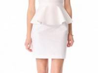 Shoshanna Alexa Peplum Dress