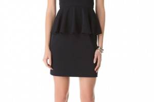 Shoshanna Deanna Peplum Dress