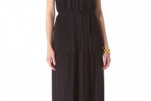 Shoshanna Keyhole Maxi Dress