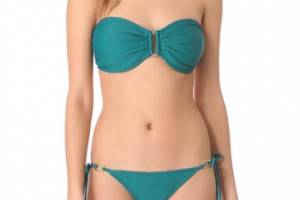 Shoshanna Ocean Bandeau Bikini Top