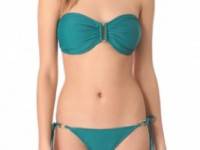 Shoshanna Ocean Bandeau Bikini Top