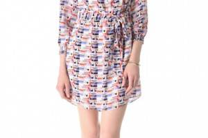 Shoshanna Taryn Print Shirtdress