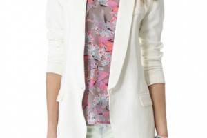 SMYTHE Long Shawl Blazer