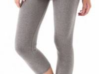 SOLOW Fold Over Cropped Leggings