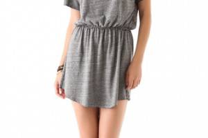 SOLOW So Low Sport Burnout Mini Dress