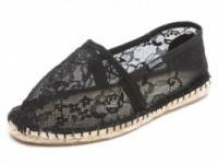 Soludos Lace Flower Espadrilles