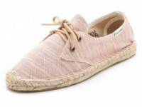 Soludos Linen Derby Flats