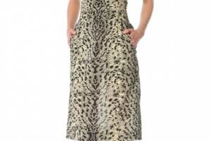 Sonia Rykiel Leopard Cutout Pencil Dress