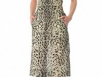 Sonia Rykiel Leopard Cutout Pencil Dress