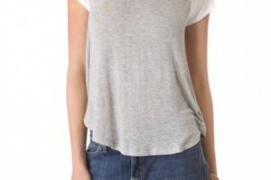 Splendid Draped Lux Tee