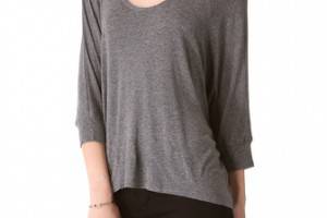 Splendid Draped Luxe Dolman Top