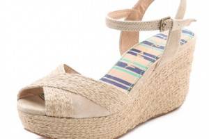 Splendid Granite Wedge Sandals