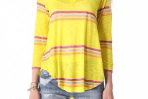 Splendid Hermosa Slub Striped Top