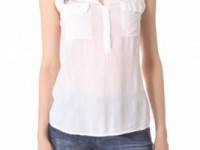 Splendid Pocket Sleeveless Shirt