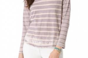 Splendid Sugarcane Striped Tee