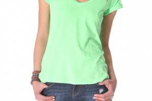 Splendid Vintage Whisper V Neck Tee