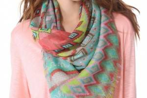 Spun Scarves by Subtle Luxury Diamond Scarf