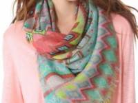 Spun Scarves by Subtle Luxury Diamond Scarf