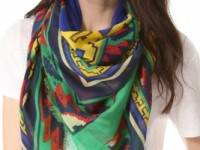 Spun Scarves by Subtle Luxury Geometric Scarf