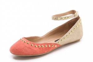 Steven Korus Suede Flats