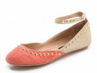 Steven Korus Suede Flats