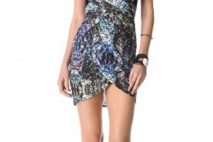 STYLESTALKER Fractal Bodycon Dress