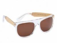 Super Sunglasses Crystal Francis Flat Top Sunglasses