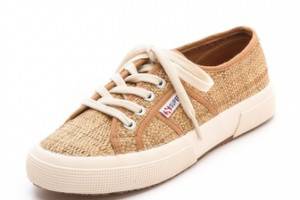 Superga Cotu Raffia Sneakers